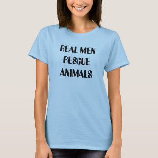 CAMISETA ANIMAIS REAIS DE MENRESCUE