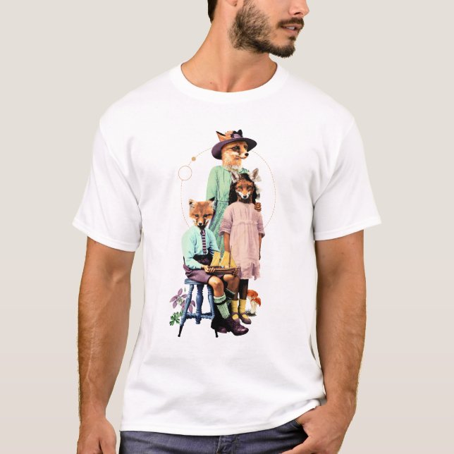 CAMISETA ANIMAIS RICOS DA FAMÍLIA FOX (Frente)
