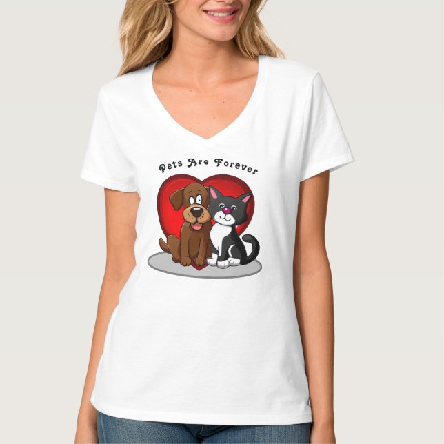Camiseta Animais São Para Sempre (Frente)