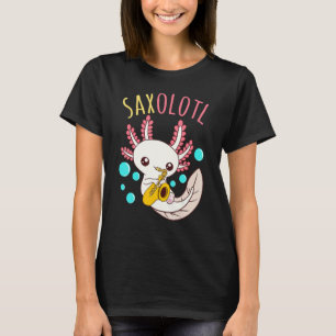 Camiseta Animais saxofone divertidos para clubes de música