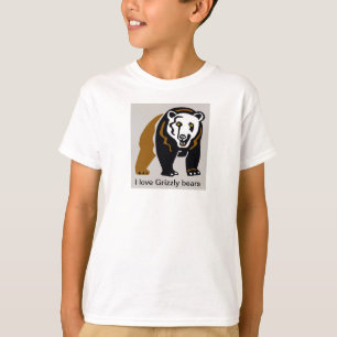 Camiseta Animais selvagens - Adoro BARRAS GRIZES - Vida sel