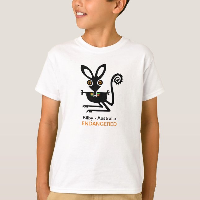 Camiseta Animais selvagens - Aussie - BILBY Imagem animal - (Frente)