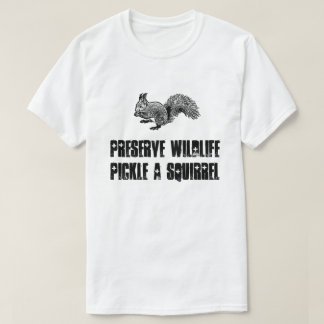 Camiseta Animais selvagens da conserva