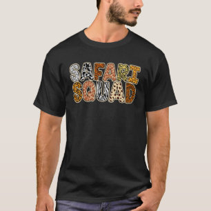 Camiseta Animais Selvagens da Praça Safari