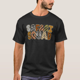 Camiseta Animais Selvagens da Praça Safari