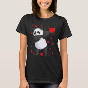Camiseta Animais Selvagens Dabbing, Dia de os namorados de