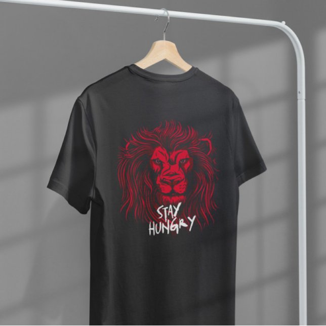 Camiseta Animais Selvagens De Leão (Criador carregado)
