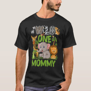 Camiseta Animais Selvagens do Jardim Zoológico de Uma Mamãe