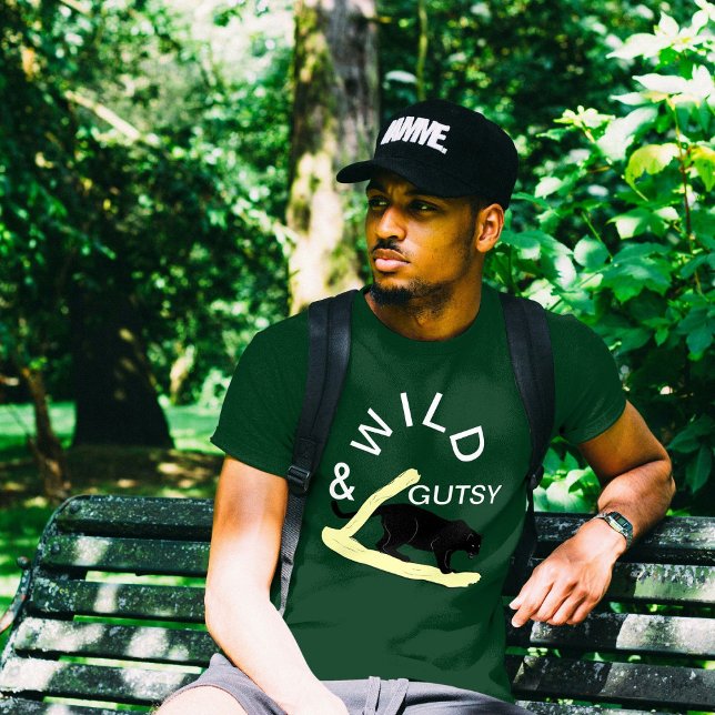 Camiseta Animais Selvagens E Gusty De Classe Masculina (Criador carregado)