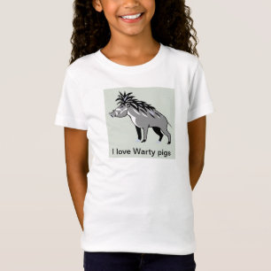 Camiseta Animais selvagens - Eu adoro PINOS DA GARANTIA - W