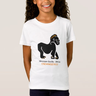 Camiseta Animais selvagens - GORILLA - Ape - Primato - Áfri