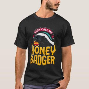 Camiseta Animais Selvagens Martel Badger Eles Me Chamam De