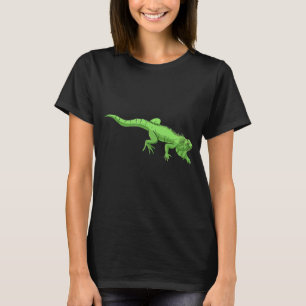 Camiseta Animais Selvagens Natureza Réptil Lizard Iguana