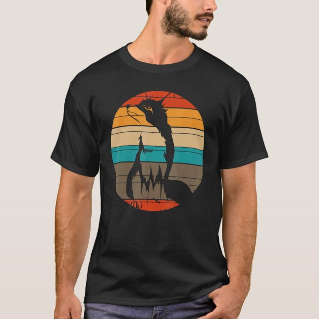 Camiseta Animais Selvagens Retro Natureza Floresta Raposa (Frente)