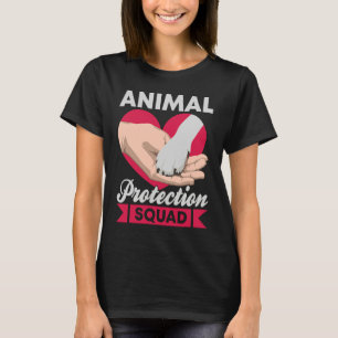 Camiseta Animais Sobre Conserv De Salvamento Dos Ativistas
