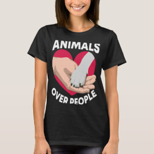 Camiseta Animais Sobre Conserv De Salvamento Dos Ativistas
