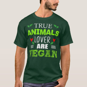 Camiseta Animais Verdadeiros São Fazenda Vegetariana Vegana