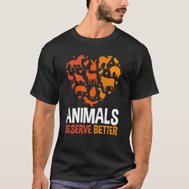 Camiseta Animal Activist Rescue Animals Conservation Rights (Frente)