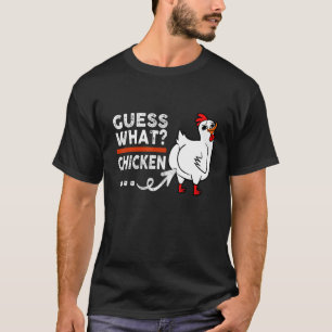 Camiseta Animal adivinha qual galinha-Bumbum corta-se