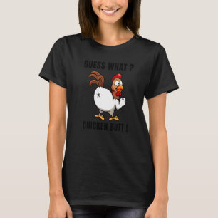 Camiseta Animal adivinha qual galinha-Bumbum corta-se