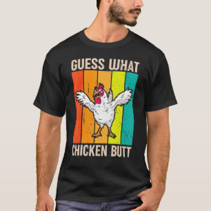 Camiseta Animal adivinha qual galinha-Bumbum corta-se
