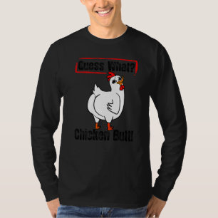 Camiseta Animal adivinha qual galinha-Bumbum corta-se