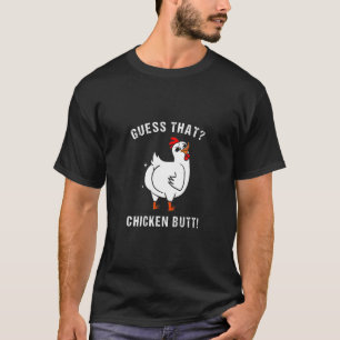 Camiseta Animal adivinha qual galinha-Bumbum corta-se