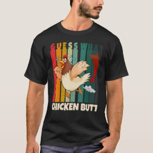 Camiseta Animal adivinha qual galinha-Bumbum corta-se