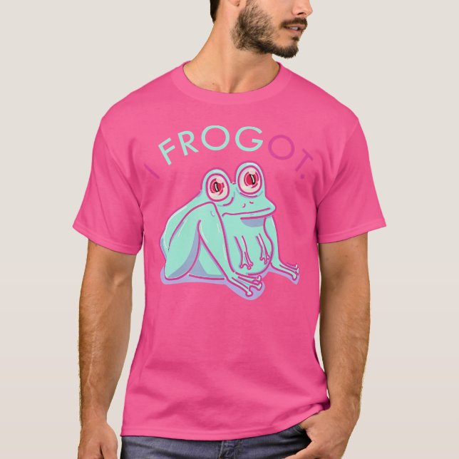 Camiseta Animal Bonito Faz Sapo Engraçado (Frente)