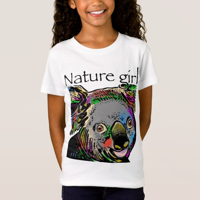 Camiseta Animal da espécie koala (Frente)