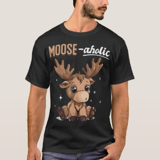 Camiseta Animal de Alce Engraçado