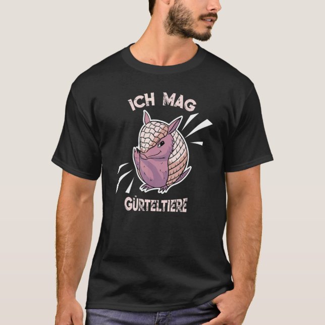 Camiseta Animal de Cinto Divertido (Frente)