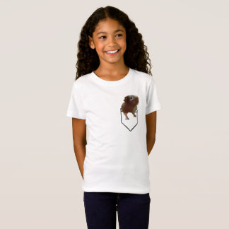 Camiseta Animal de estimação do bolso de Piggie