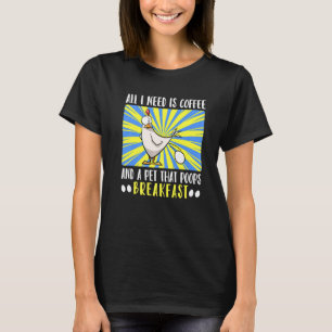 Camiseta Animal de Estimação do Fazendeiro que Faz Caca no