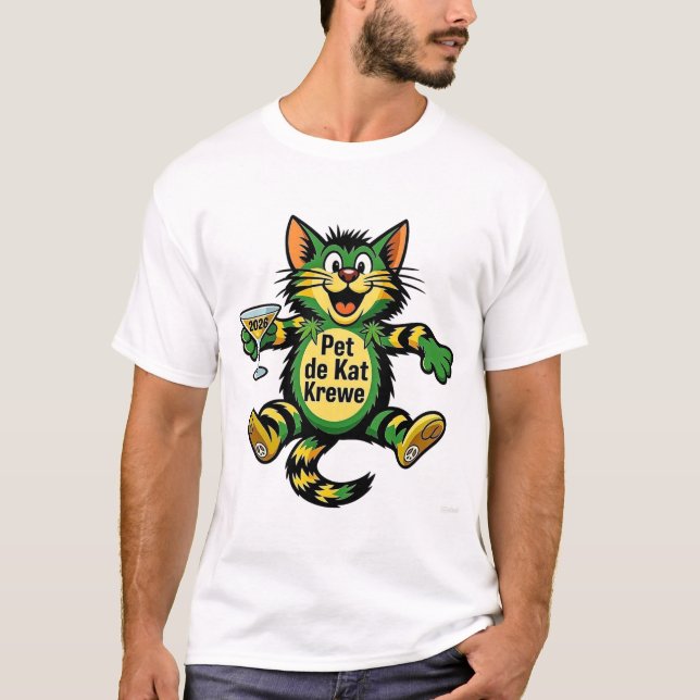 Camiseta animal de estimação do kat um amor 2026  (Frente)