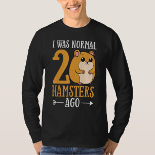 Camiseta Animal de Estimação Hamster  Gaiolas Fofas Bola Ro