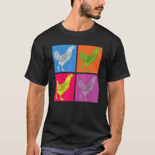 Camiseta Animal de Fazenda Ave Fazendeiro Agricultura Frang