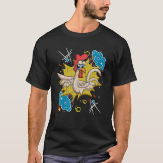 Camiseta Animal de Fazenda Fazendeiro Agricultura Ave Gal