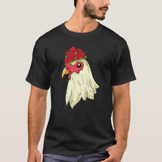 Camiseta Animal de Fazenda Flor de Animal de Criador Rosas