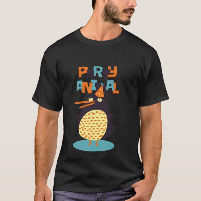 Camiseta Animal de festa (Frente)