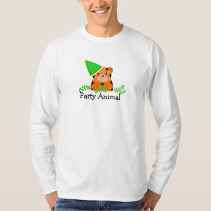 Camiseta Animal de Festa - Tigre