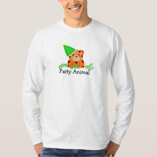 Camiseta Animal de Festa - Tigre