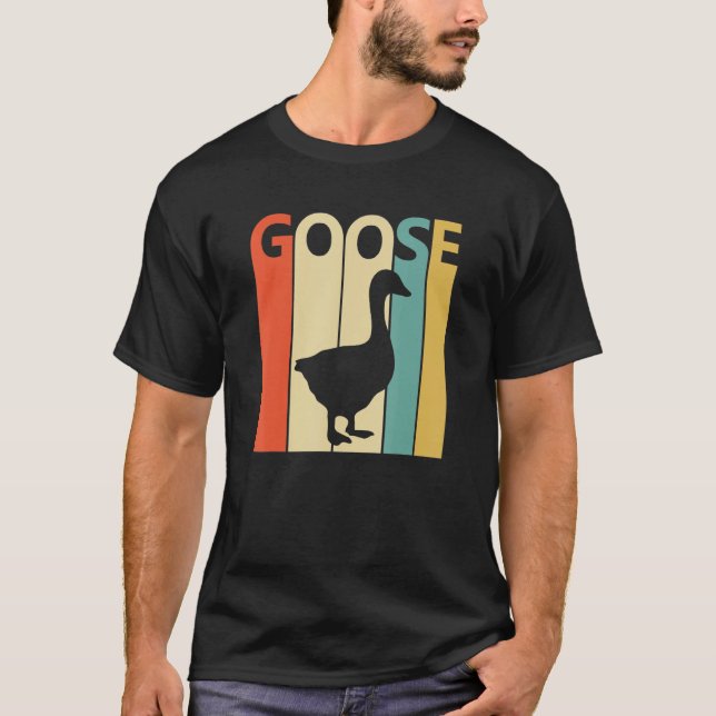 Camiseta Animal de ganso bonito (Frente)