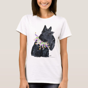 Camiseta Animal de partido de Terrier do Scottish