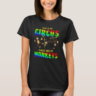 Camiseta Animal De Zoológico Este É Meu Circo Estes São Meu