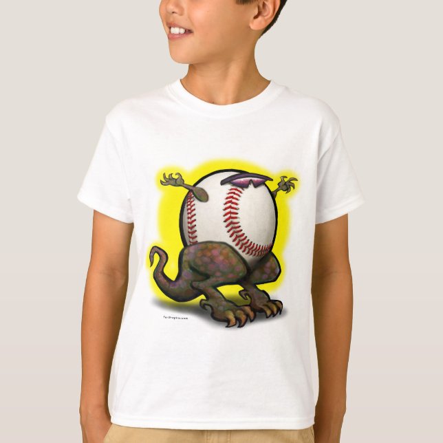 Camiseta Animal do basebol (Frente)