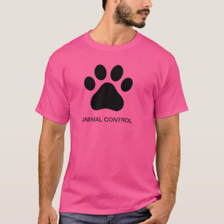 Camiseta animal do controle