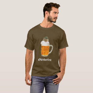 Camiseta Animal do Festival de Cerveja da Oktoberfest