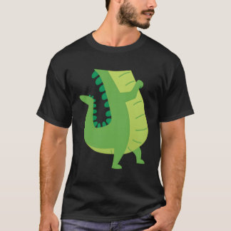 Camiseta Animal do zoológico crocodilo do jacaré