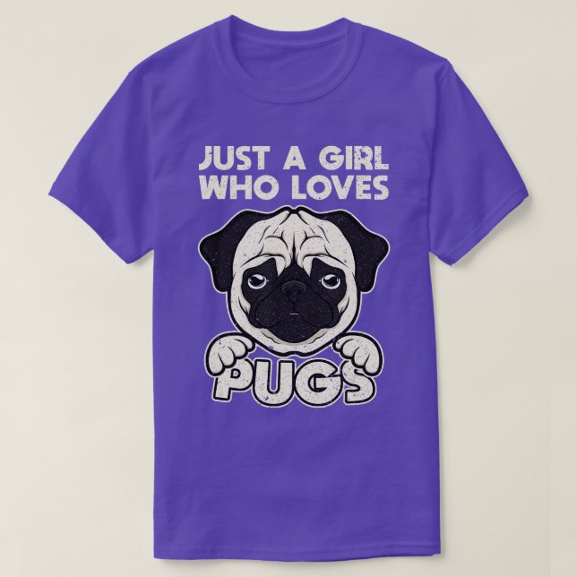 Camiseta Animal Dog Pug Lover Women Gift Pug  (Frente do Design)